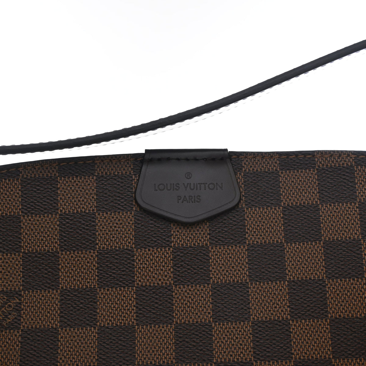 Pre-Owned Louis Vuitton Graceful PM Damier Ebene, logo detail, photo 4 of 14