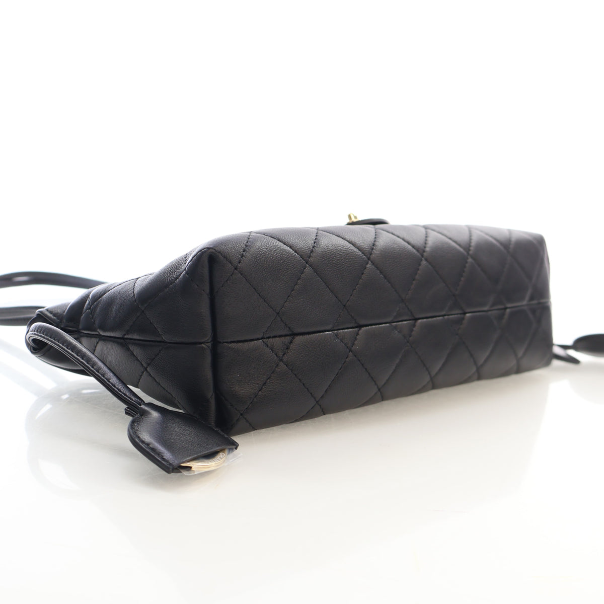 Chanel Lambskin Drawstring Clutch With Strap, photo 5 of 16