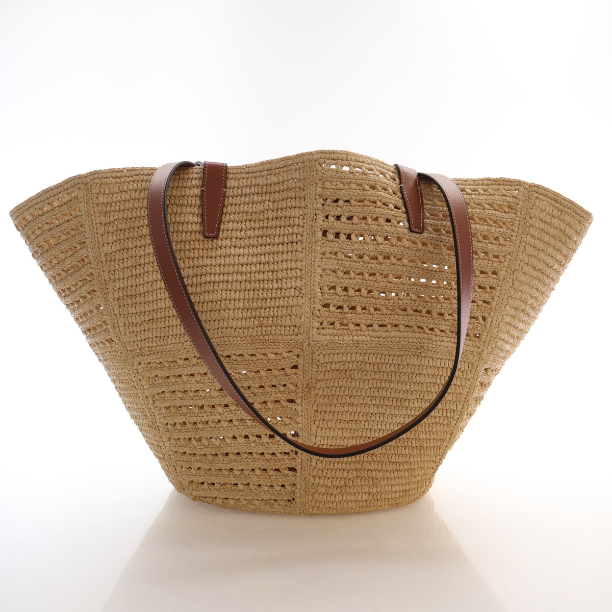 Celine Raffia Classic Panier Couffin Medium Tote, photo 11 of 16