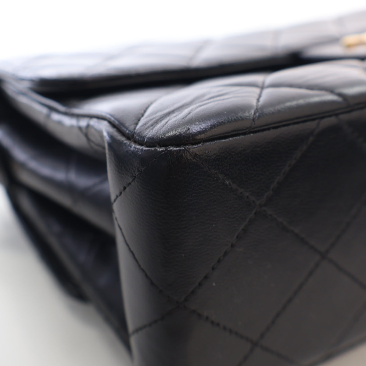 Chanel Vintage Medium Lambskin Double Sided Flap Bag, photo 7 of 20