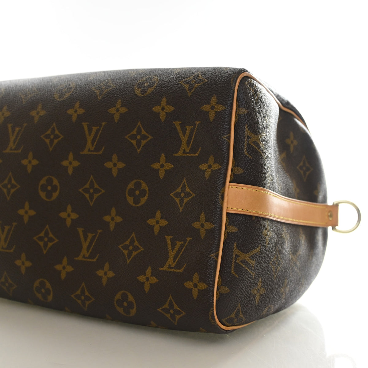 Pre-Owned Louis Vuitton Speedy Bandouliere 30 Monogram, side view