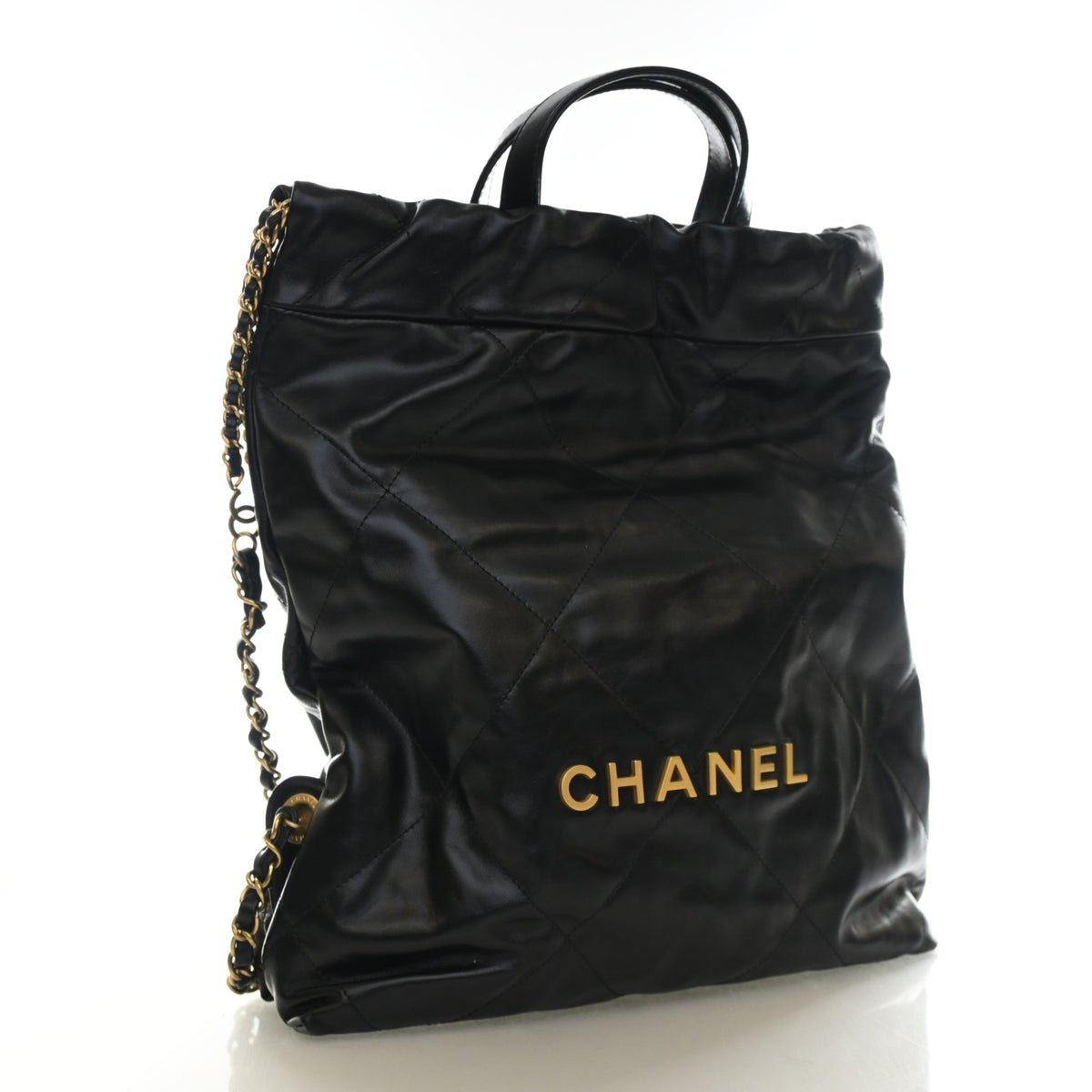 Chanel Shiny Calfskin 22 Backpack, photo 2 of 15