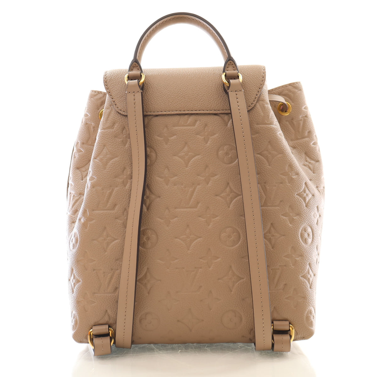 Pre-Owned Louis Vuitton Backpack PM Monogram Montsouris, back view, photo 12 of 18