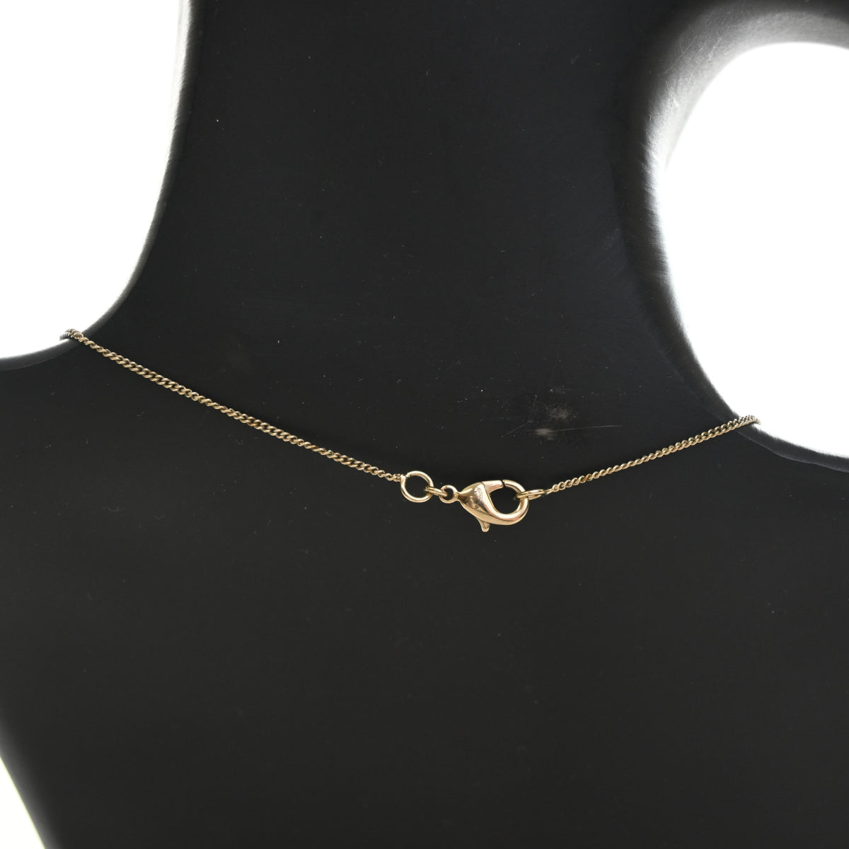 Pre-Owned Chanel Necklace CC Camellia Pendant, gold hardware