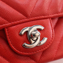 Chanel Mini Caviar Chevron ...