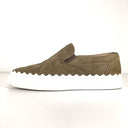 Chloe Suede Lauren Slip Ons...