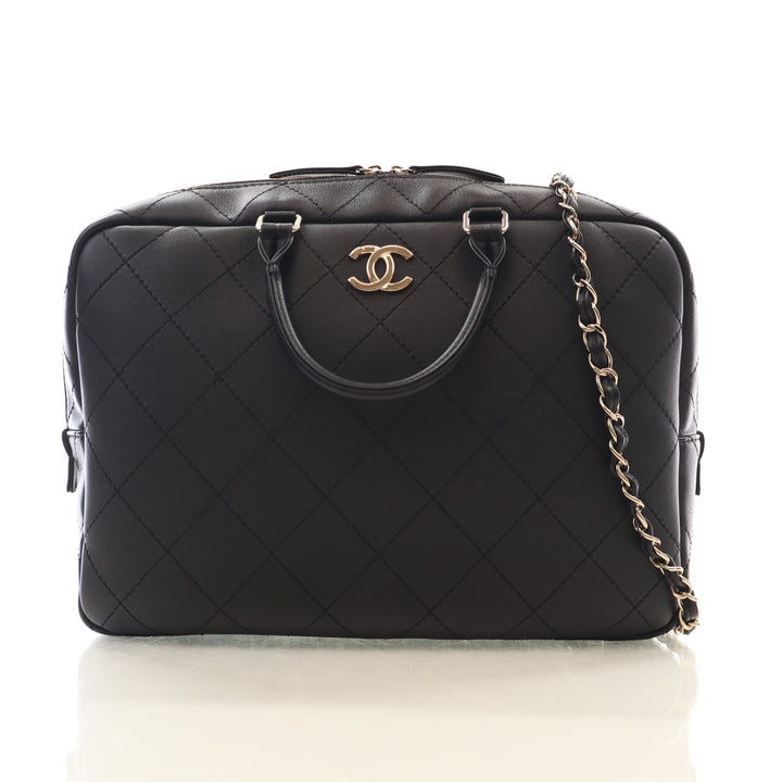 Chanel Lambskin Bowling Bag