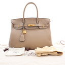 Birkin 30 Gris Turterelle