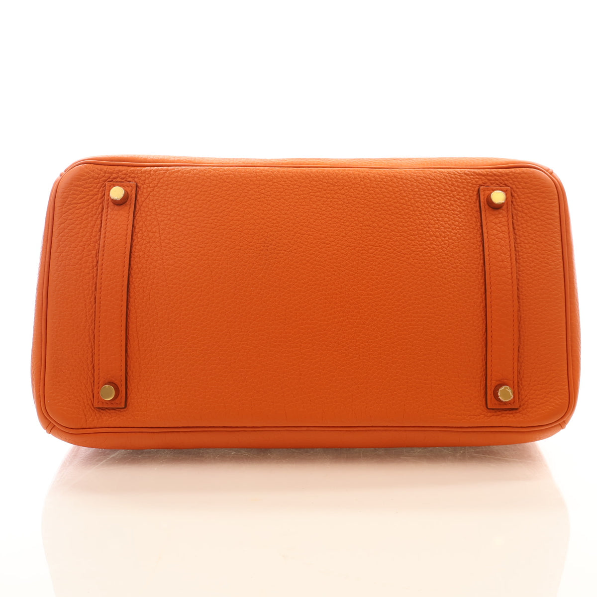 Hermes Orange H Togo Birkin 35, photo 11 of 18