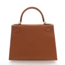 Hermes Gold Epsom Kelly 28