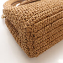Chanel Nano Raffia Kelly Sh...