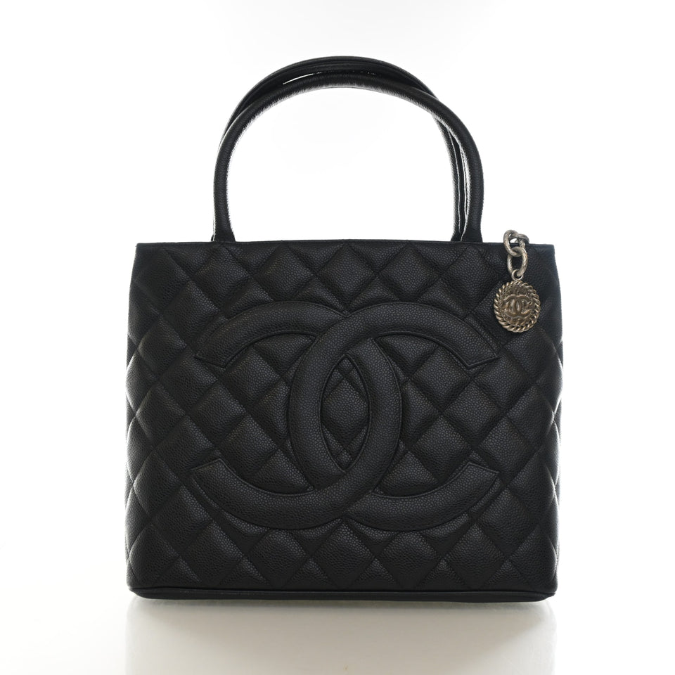 Chanel Caviar Medallion Tote