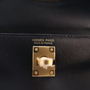 Hermes Noir Box Calf Mini K...