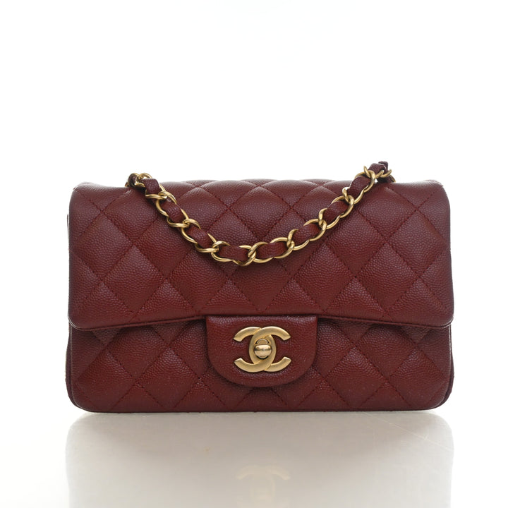 Chanel Mini Caviar Rectangular Classic Flap Bag