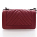 Chanel Medium Caviar Boy Fl...