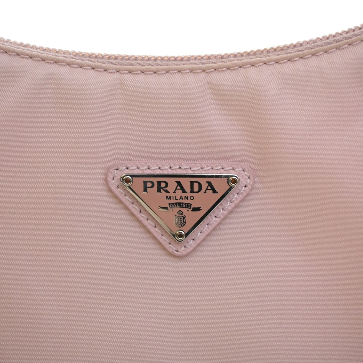 Pre-Owned Prada Re-nylon Re-edition 2000, silver embossed logo detail