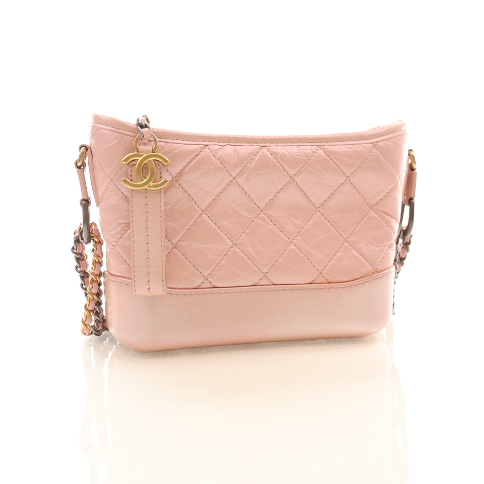 Chanel Small Aged Calfskin Gabrielle Hobo