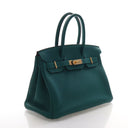 Hermes Malachite Togo Birki...