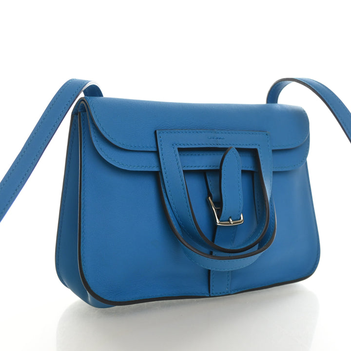 Hermes Bleu Zanzibar Swift Mini Halzan 22
