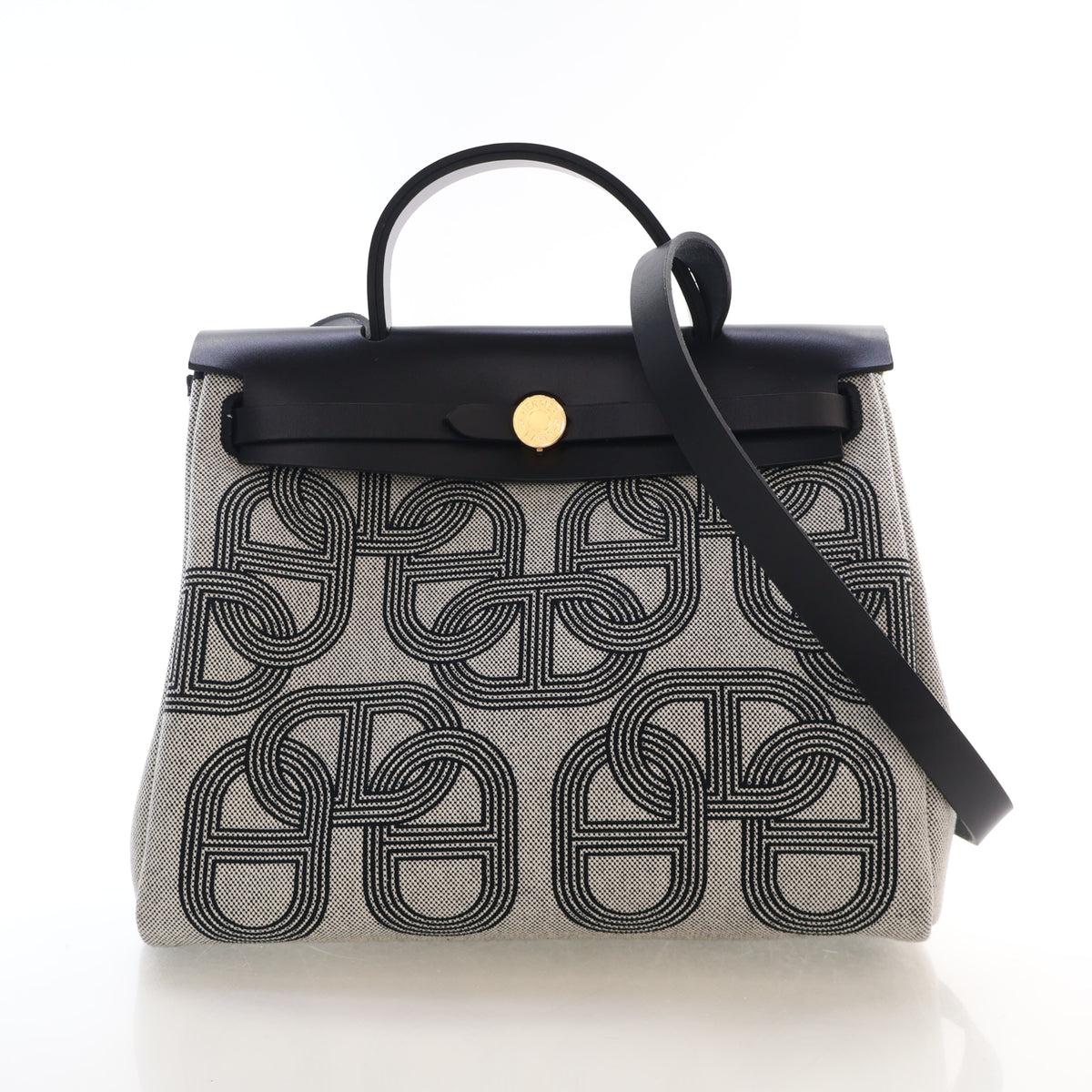 Hermes Noir Vache Hunter Herbag Zip 31, photo 1 of 17