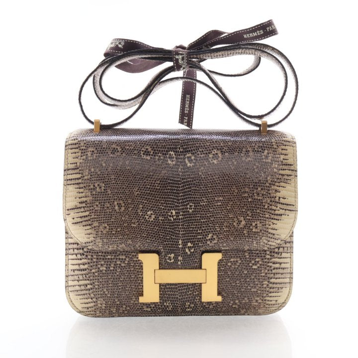 Hermes Ombre Lizard Constance 18