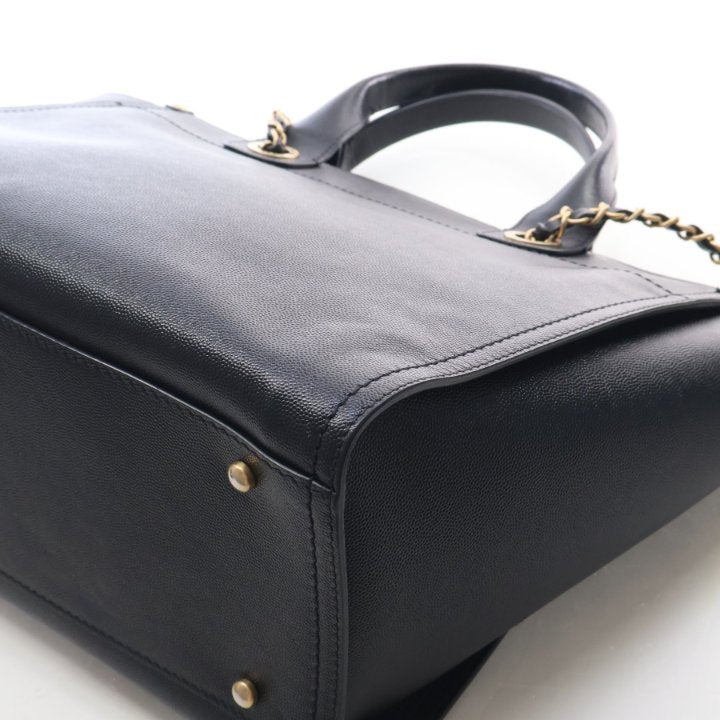 Chanel Small Caviar Deauville Tote, photo 13 of 17