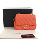 Chanel Mini Lambskin Square...