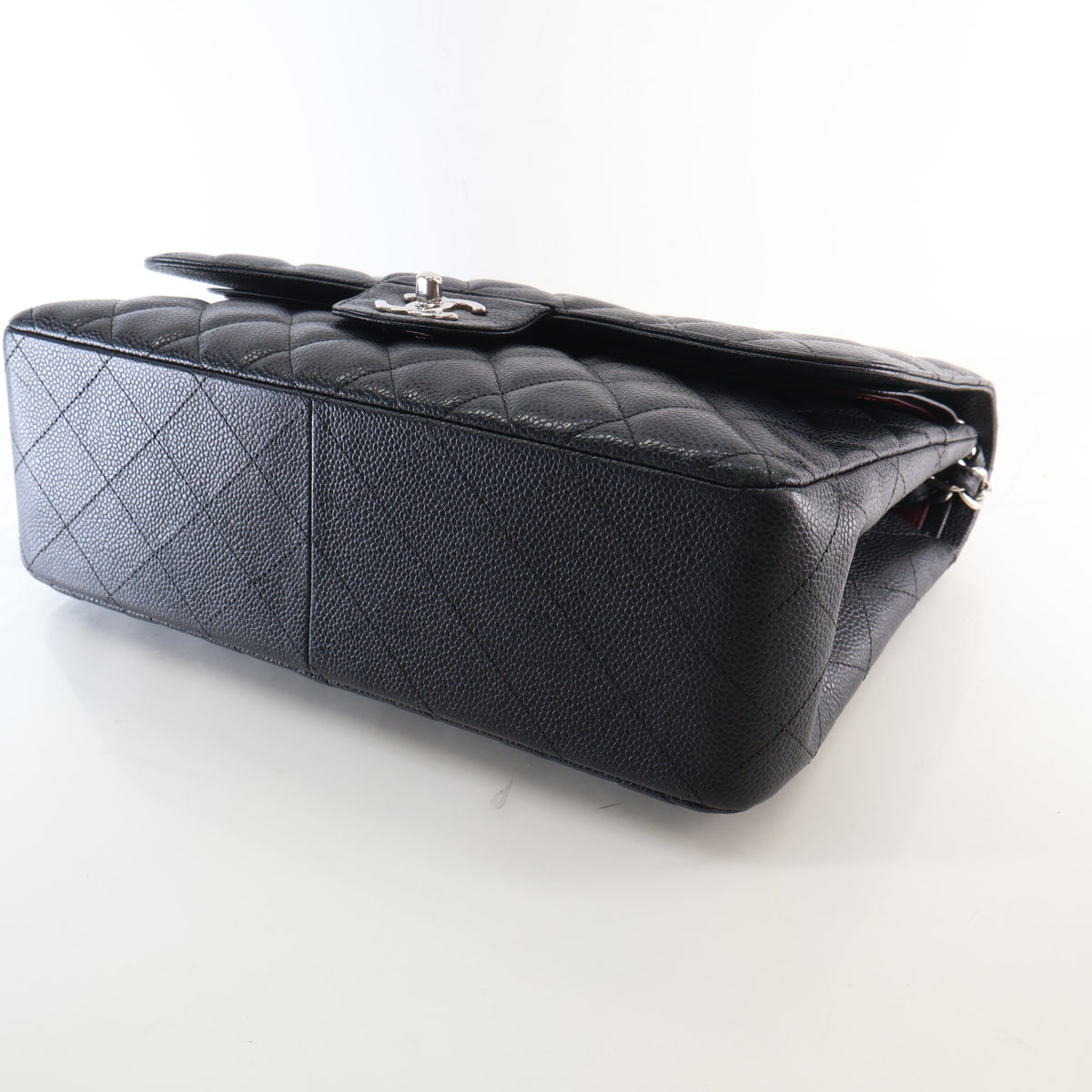 Chanel Jumbo Caviar CC Flap Bag, photo 7 of 18