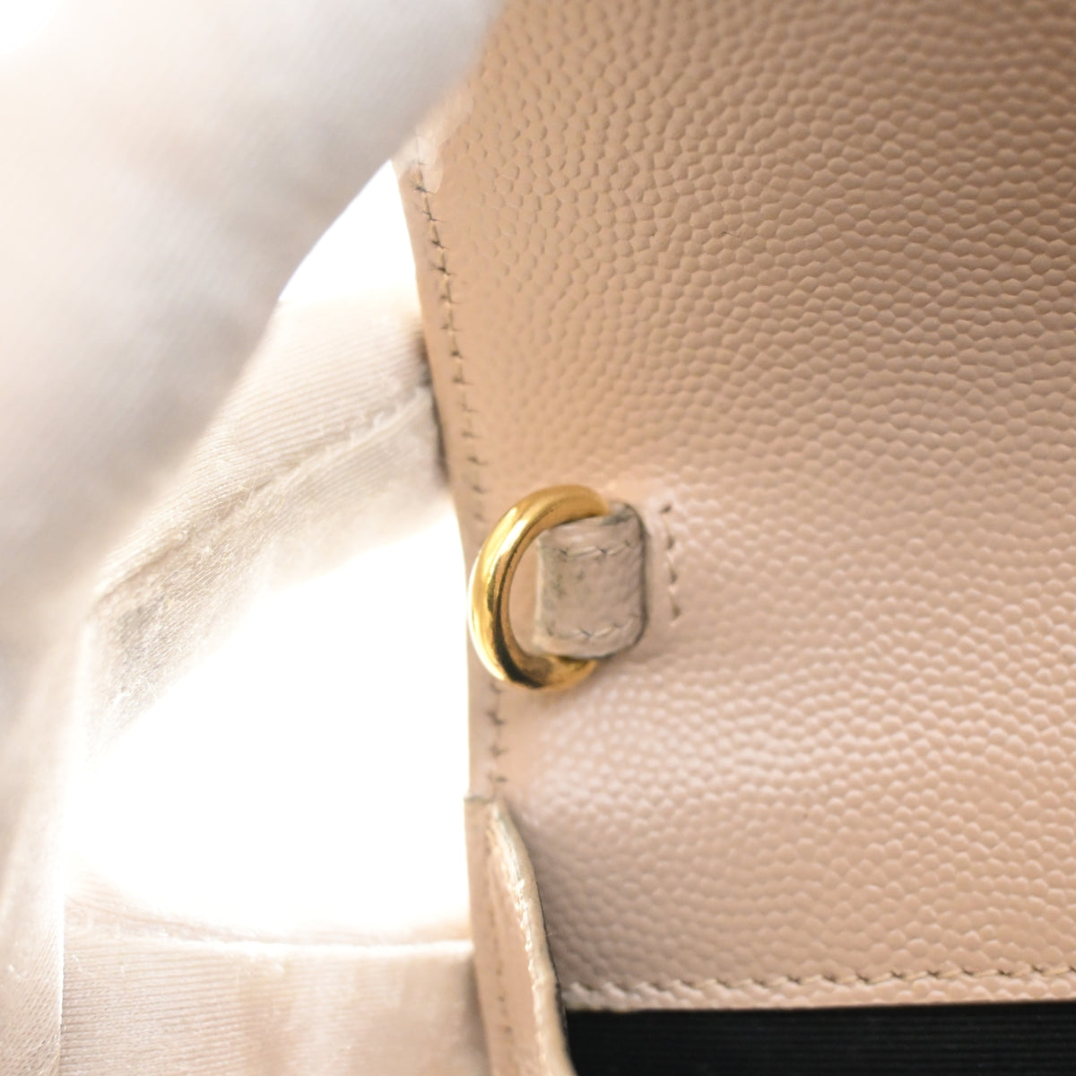 Saint Laurent Calfskin Envelope Clutch, photo 13 of 15