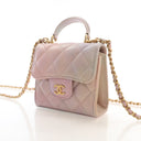 Chanel Mini Lambskin Top Ha...