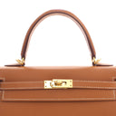 Hermes Gold Epsom Sellier K...