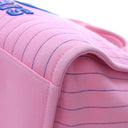Chanel Large Pinstriped Can...