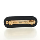 Prada Crystal Logo Barrette
