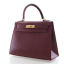 Hermes Rouge H Box Calf Sel...
