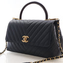 Chanel Medium Caviar Chevro...