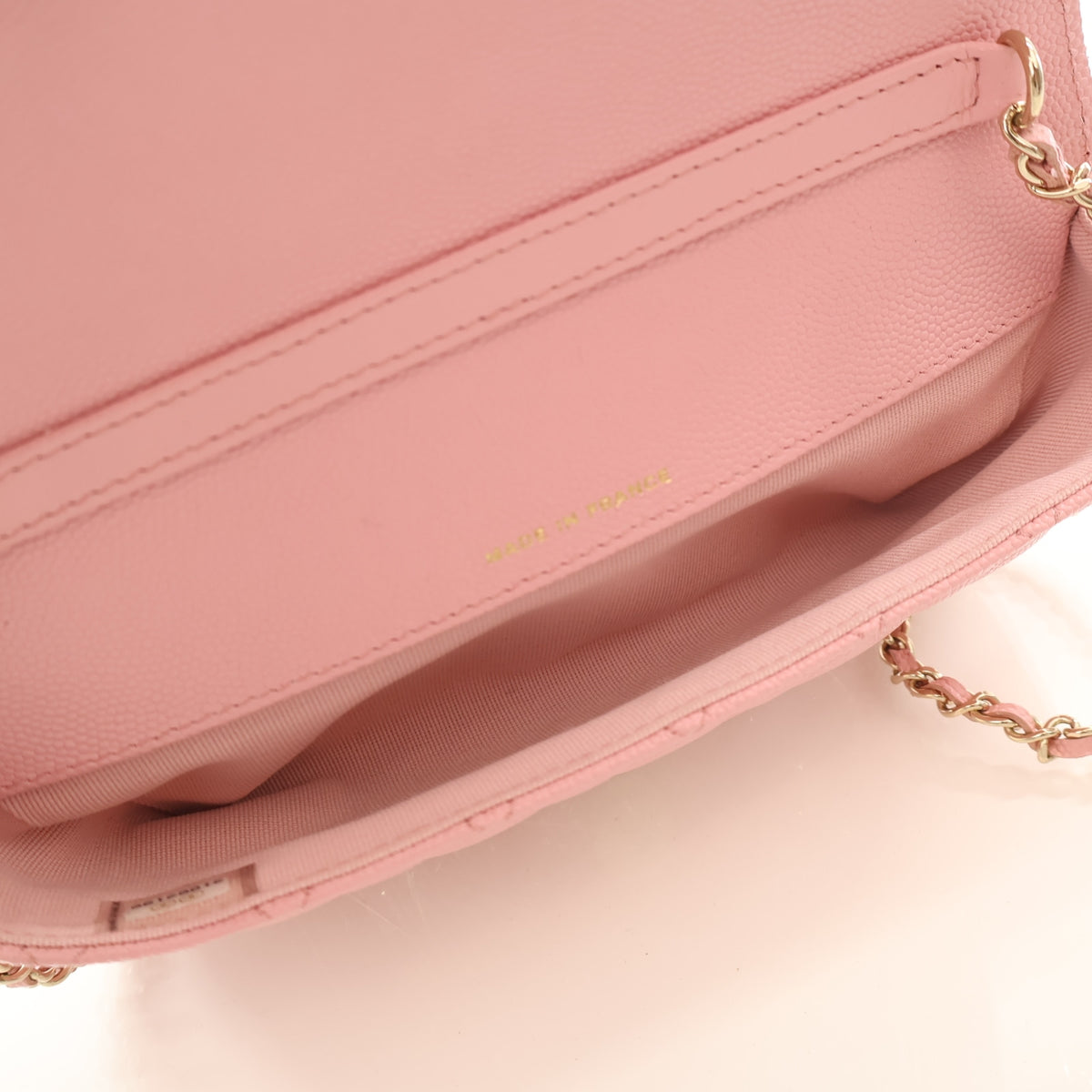 Chanel Caviar Sunglasses Case On Chain, photo 14 of 16