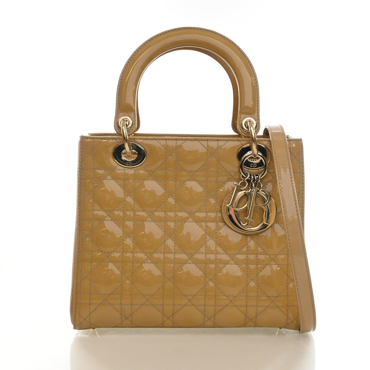 Christian Dior Medium Patent Lady Dior, photo 1 of 15