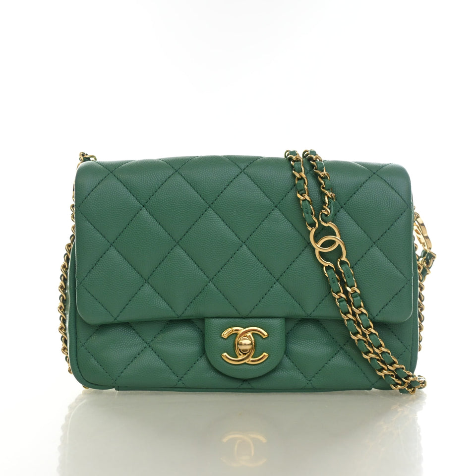 Chanel Mini Caviar CC You Flap