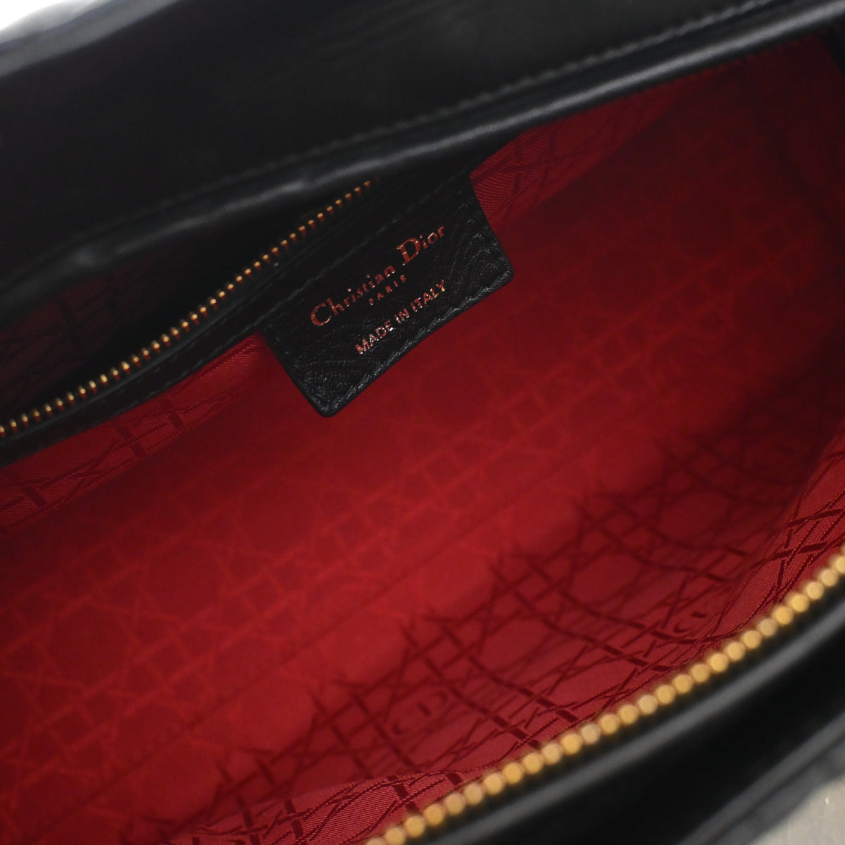 Christian Dior Large Lambskin Lady Dior, photo 12 of 18