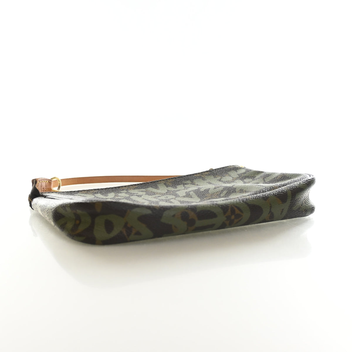 Vintage Louis Vuitton Pochette X Stephen Sprouse Monogram Graffiti Accessoires, side profile