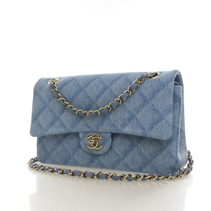 Chanel Medium Denim Classic Double Flap Bag