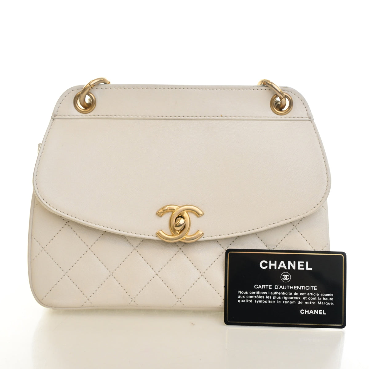 Chanel Calfskin Curved Shoulder Bag, photo 19 of 19
