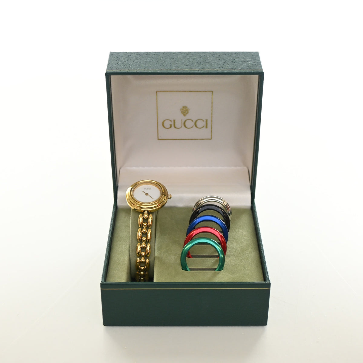 Gucci Rice Link Interchangeable Bezel Quartz Watch 26mm, photo 1 of 12