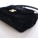 Chanel Small Velvet Wavy CC...