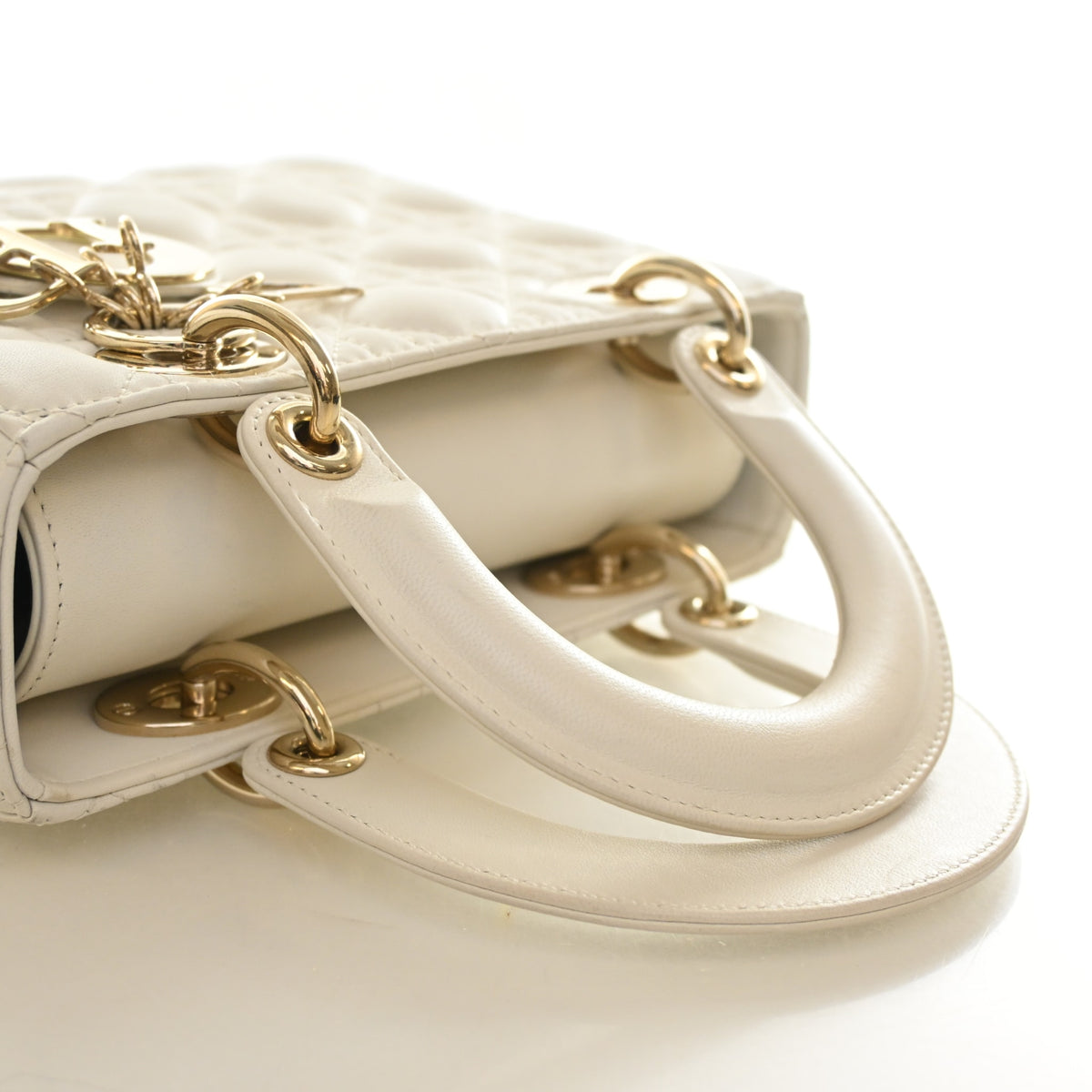 Christian Dior Small Lambskin Lady Dior, photo 11 of 21