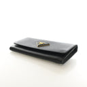 Prada Saffiano Long Flap Wa...