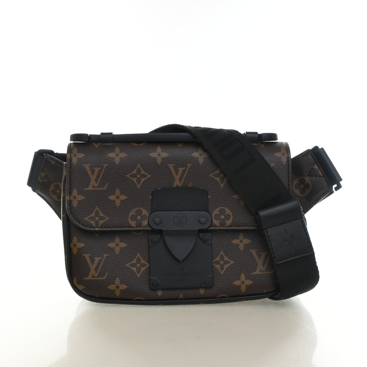 Louis Vuitton Monogram Macassar S Lock Waist Bag, photo 1 of 13