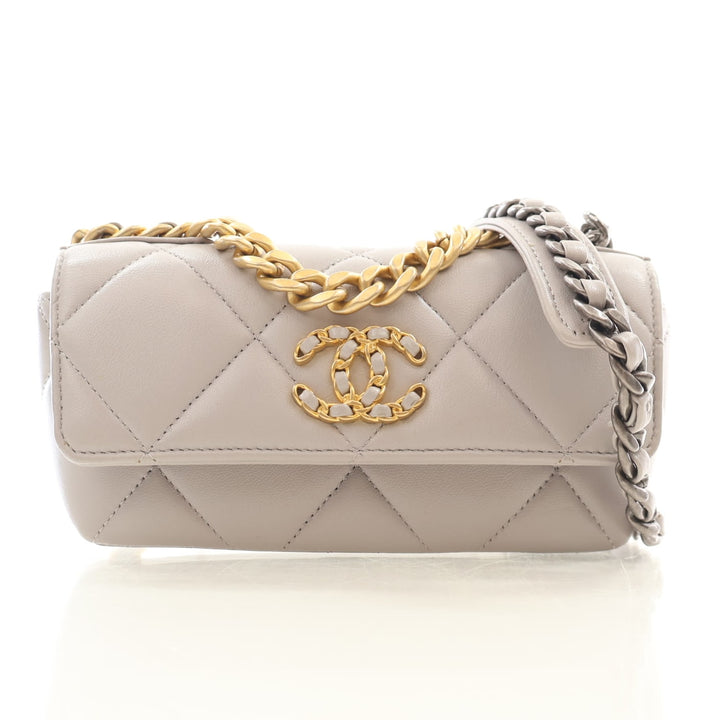 Chanel Lambskin Sunglasses Case On Chain