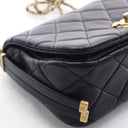 Chanel Mini Lambskin Buckle...
