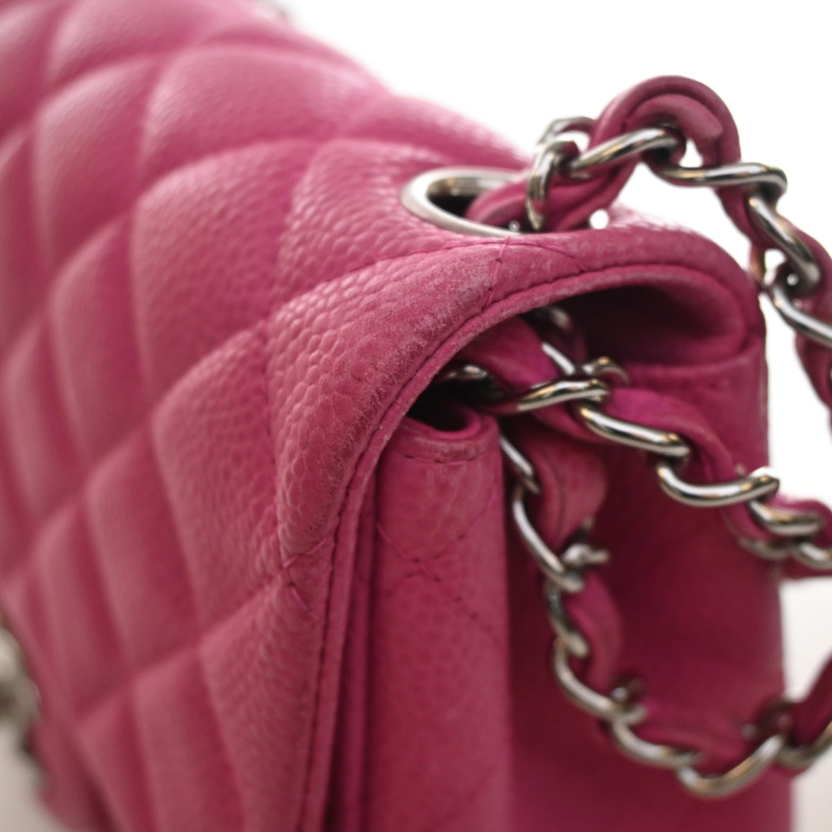 Chanel Mini Caviar Square Classic Flap Bag, photo 22 of 26